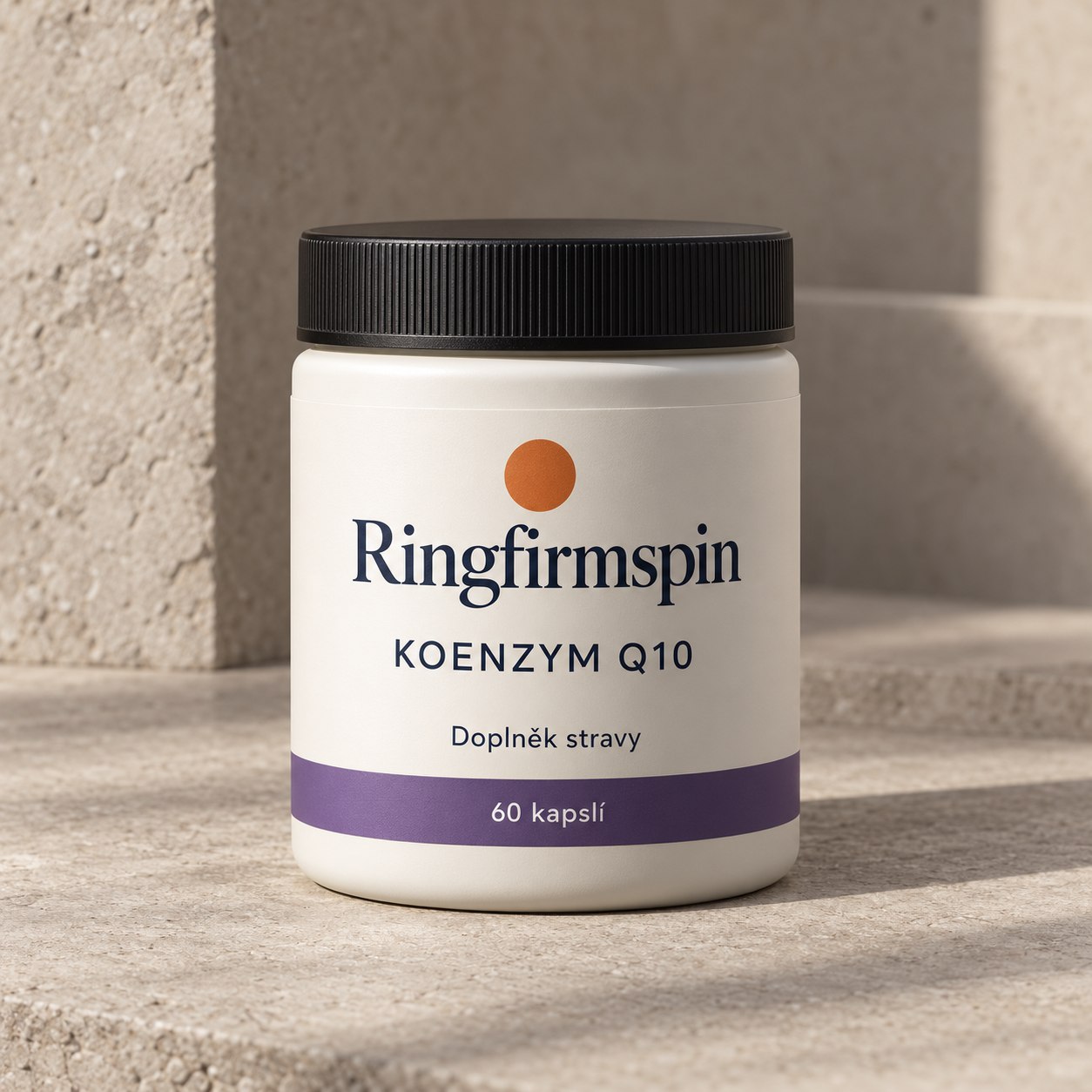 Ringfirmspin – Koenzym Q10, uzavřená dóza, 60 kapslí