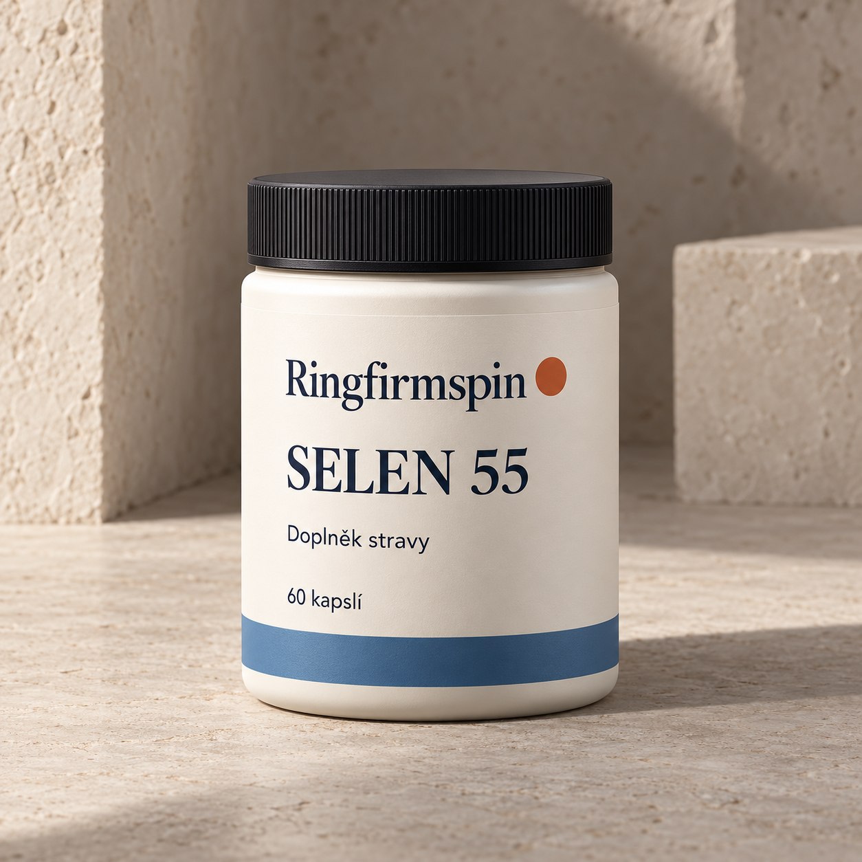 Ringfirmspin – Selen 55, uzavřená dóza, 60 kapslí